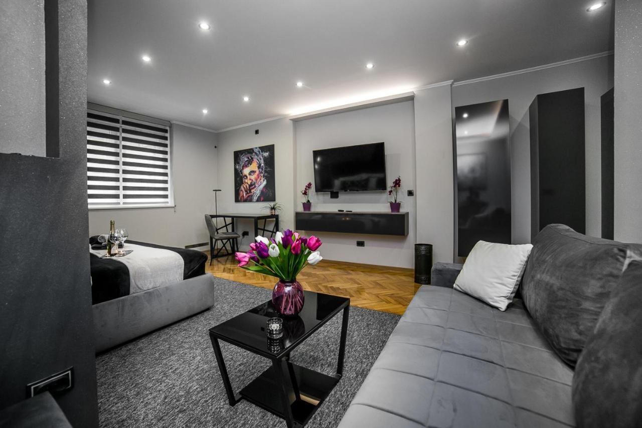 Sinergija Apartman Belgrád Kültér fotó