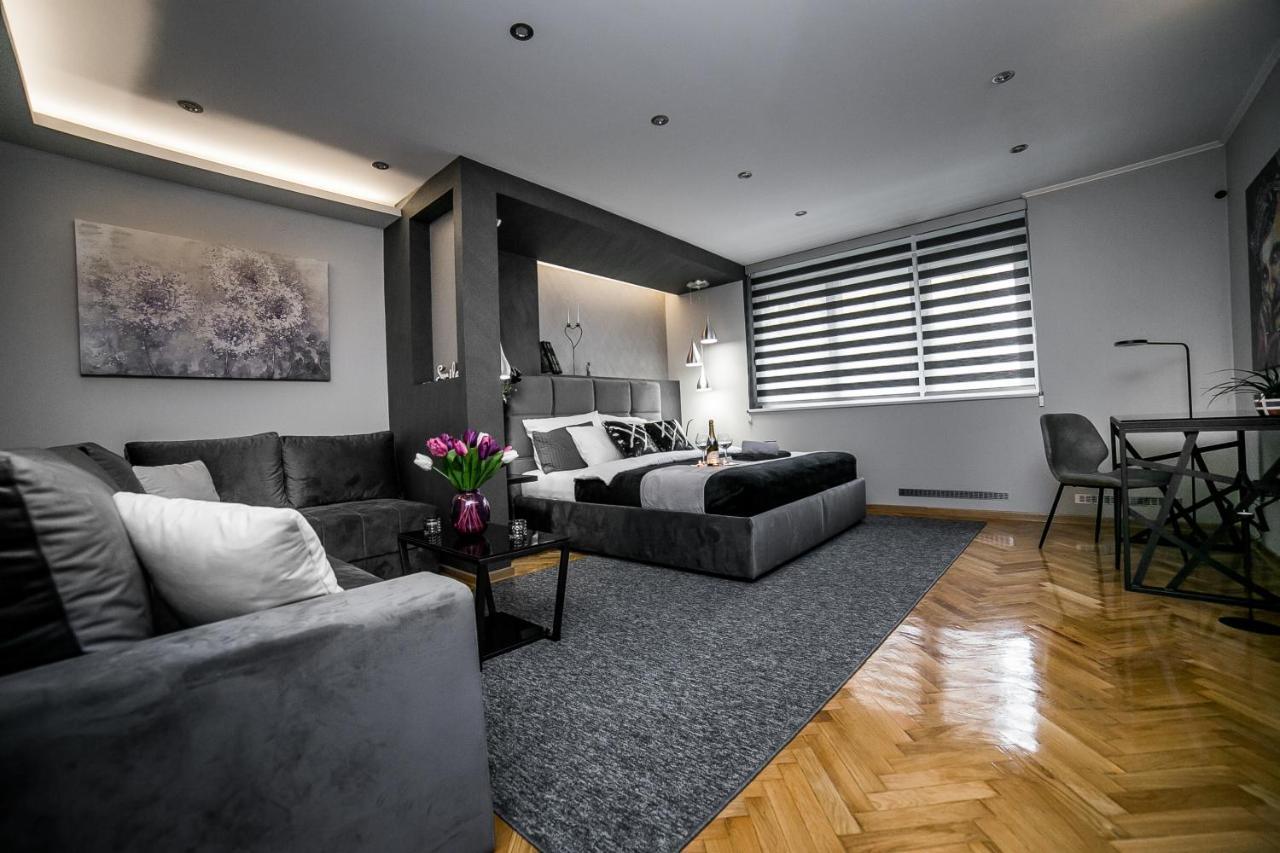 Sinergija Apartman Belgrád Kültér fotó