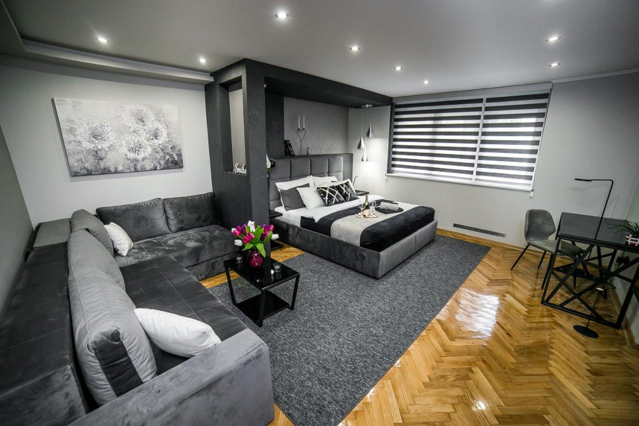 Sinergija Apartman Belgrád Kültér fotó