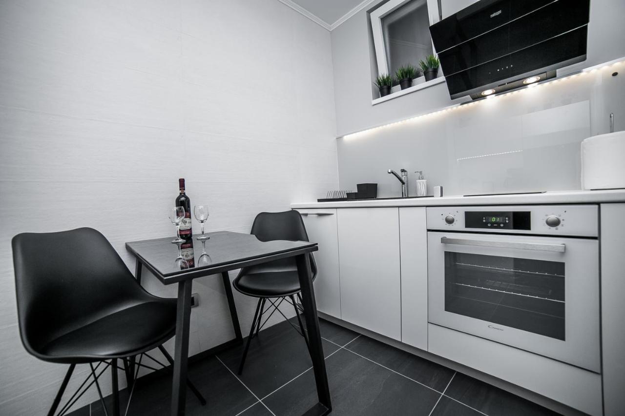 Sinergija Apartman Belgrád Kültér fotó
