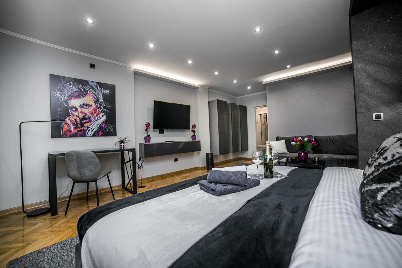 Sinergija Apartman Belgrád Kültér fotó