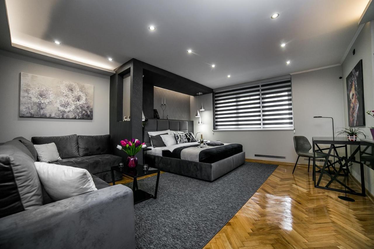 Sinergija Apartman Belgrád Kültér fotó