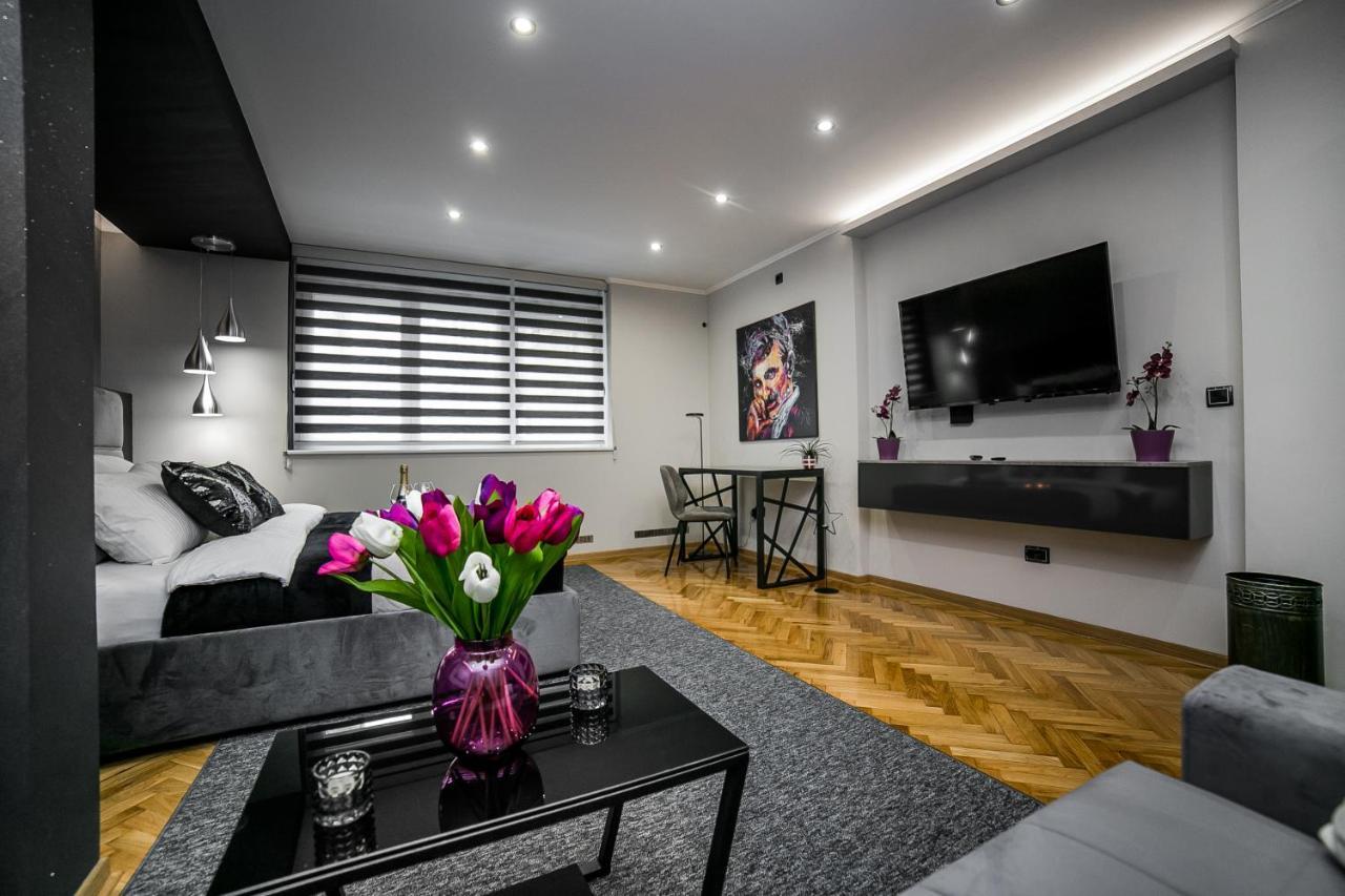 Sinergija Apartman Belgrád Kültér fotó